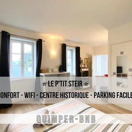 Le Ptit Steir - Calme - Wifi - Centre Ville - Entree Autonome Quimper Extérieur photo